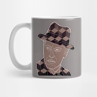 Man with Hat Mug